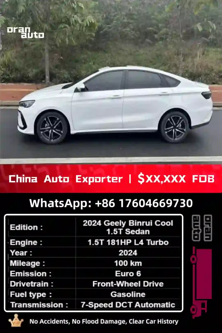 used Geely Binrui Cool front exterior view