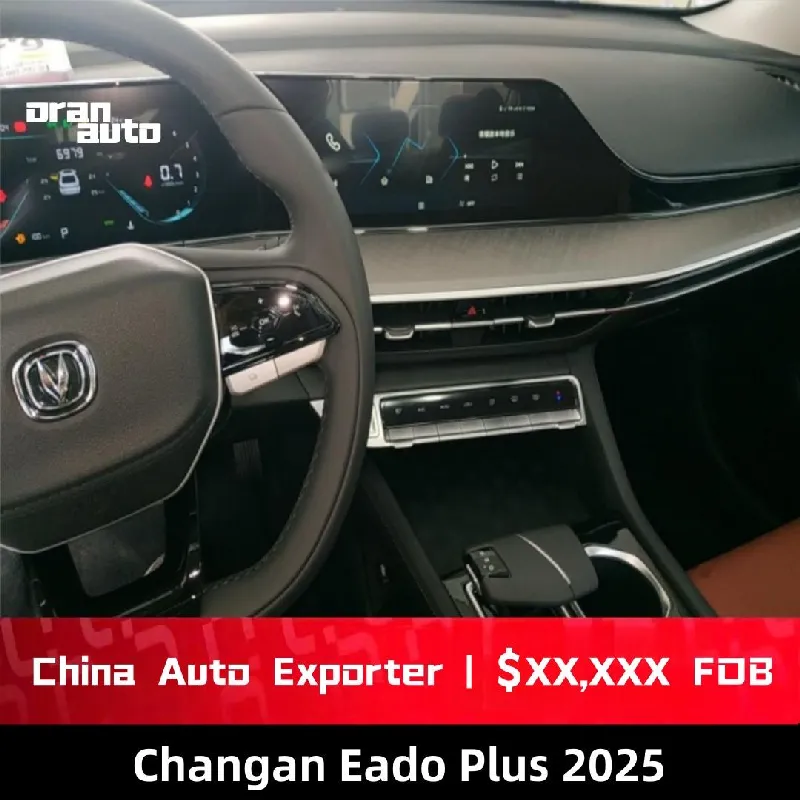 Changan Eado Plus interior dashboard and digital cockpit