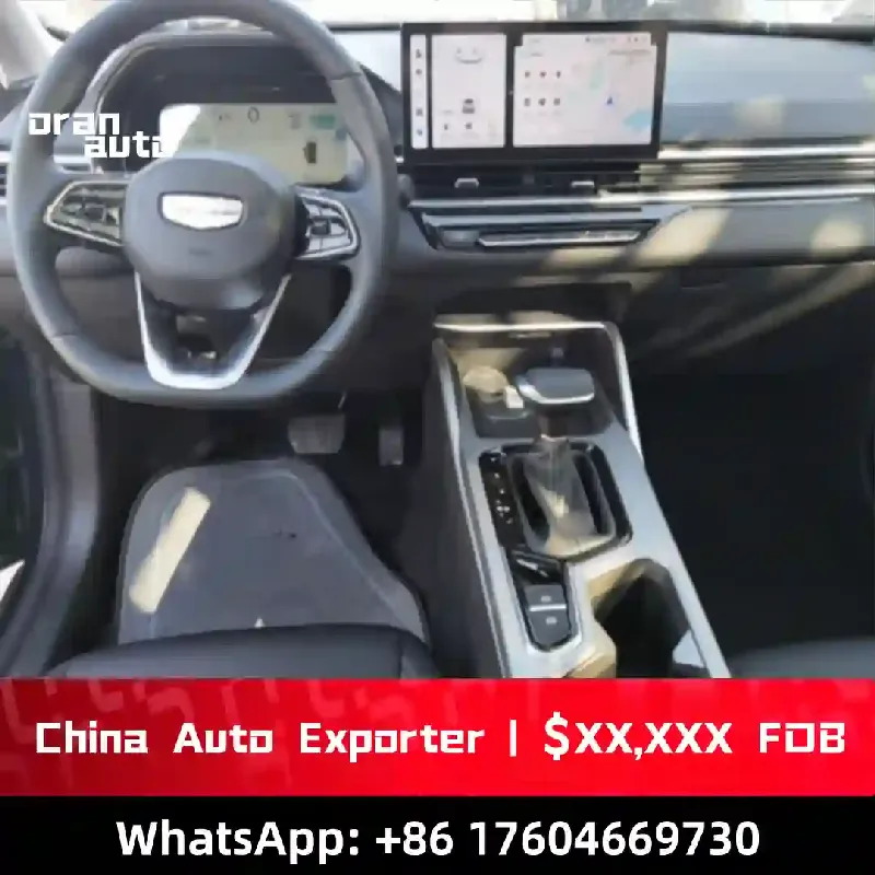 Geely Emgrand interior dashboard design