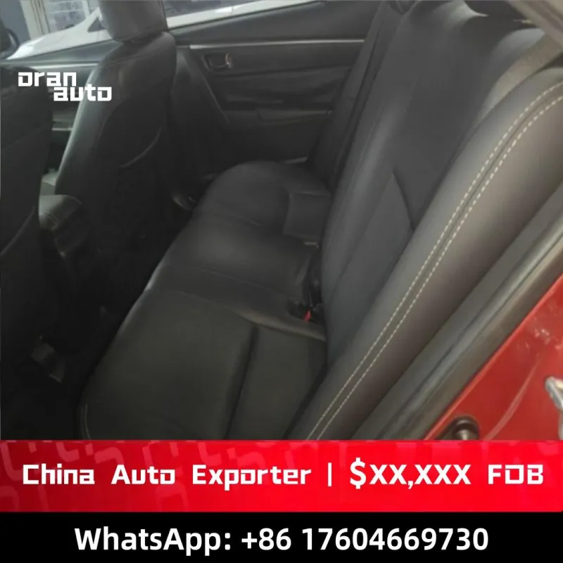 Toyota compact sedan interior seating
