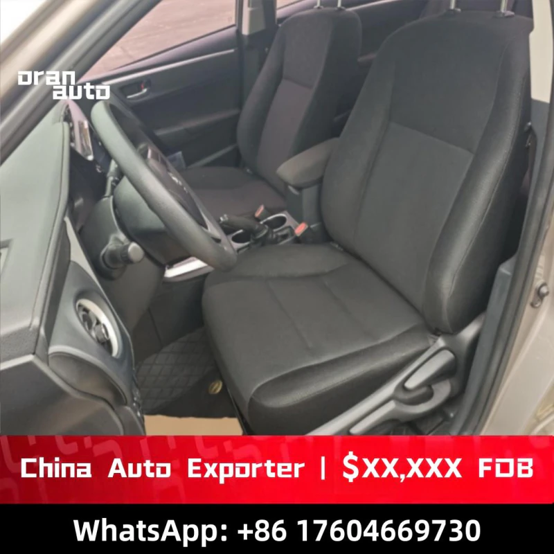Toyota Corolla interior dashboard and seats