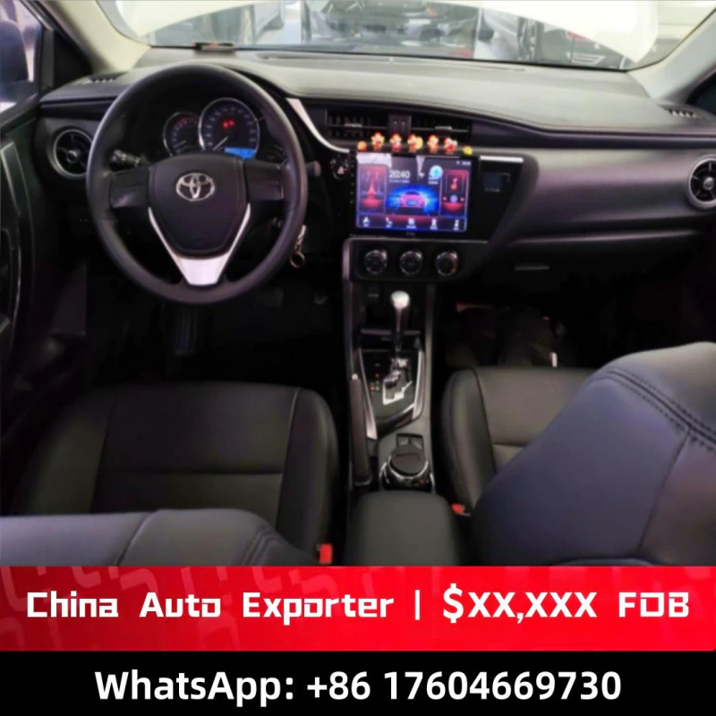 Toyota Corolla side profile and body lines