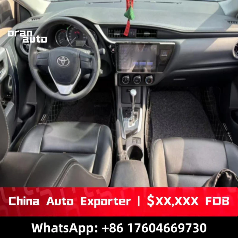 2017 Toyota Corolla dashboard layout
