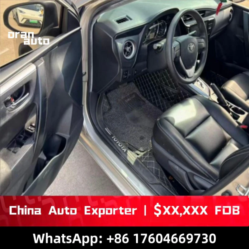 Toyota Corolla rear seating condition