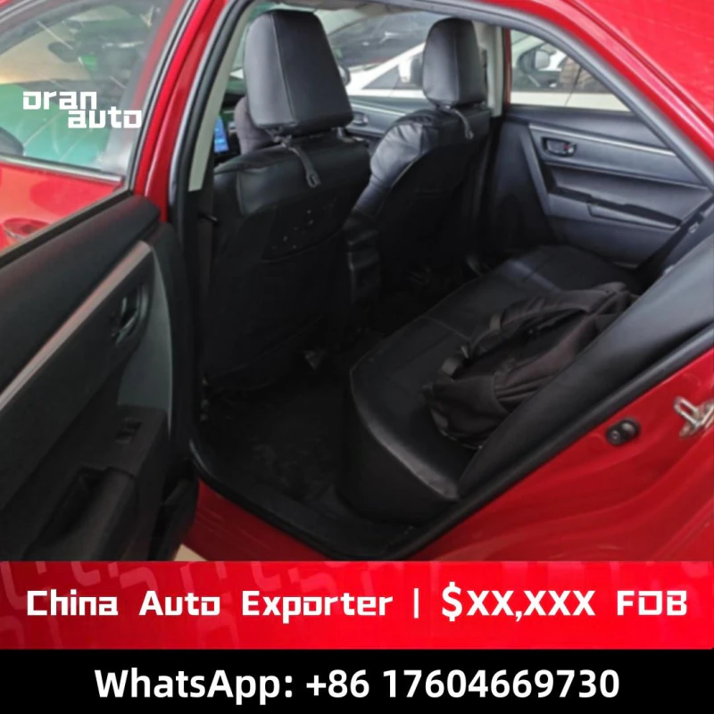 Toyota Corolla luggage compartment and cargo space