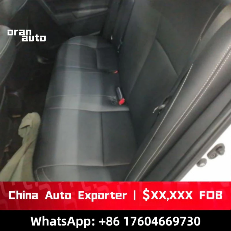 2017 Toyota sedan rear passenger seating