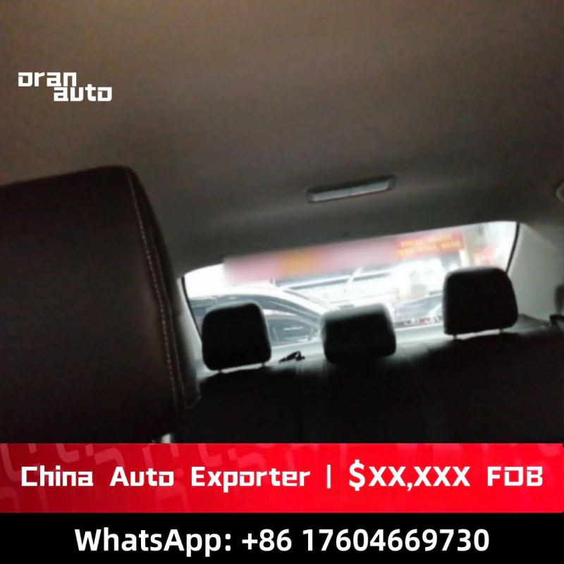 Compact sedan trunk cargo area detail