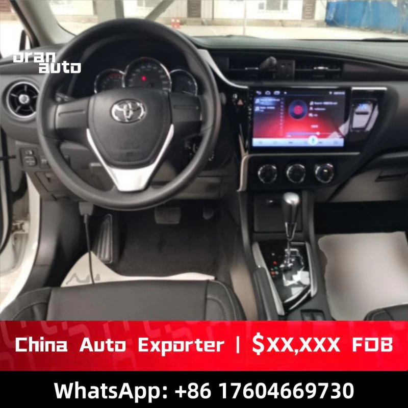 Used 2017 Corolla dashboard and steering wheel