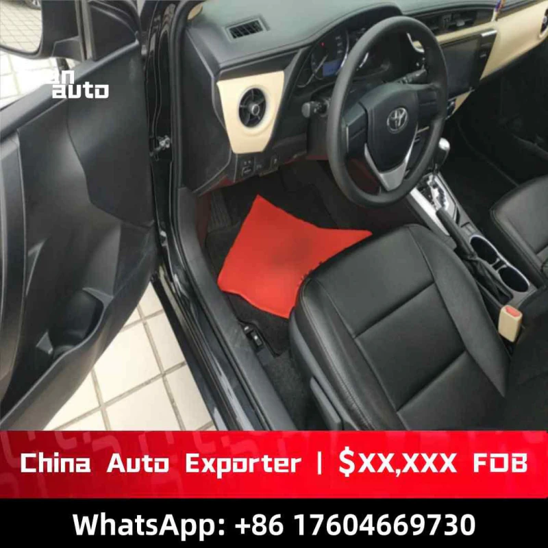 Toyota Corolla rear seating condition