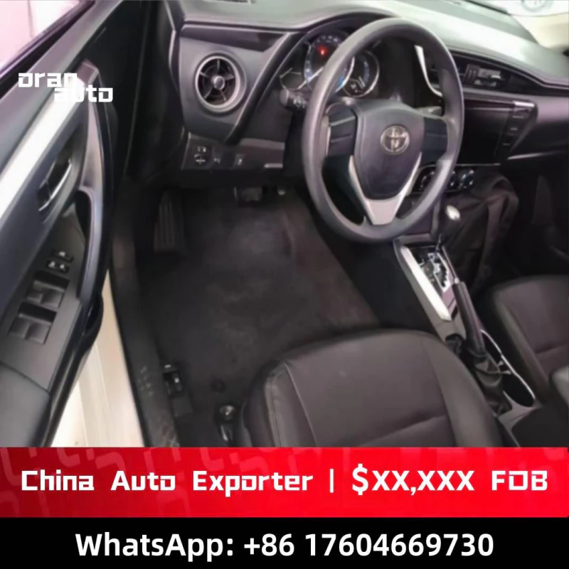 Rear seating area with clean cabin condition