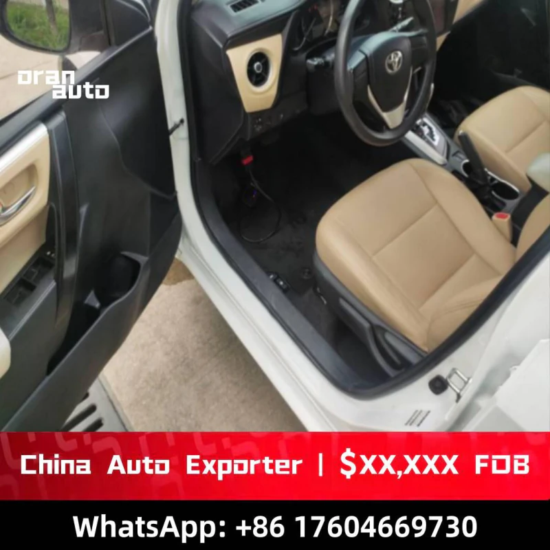 Clean rear passenger seating condition