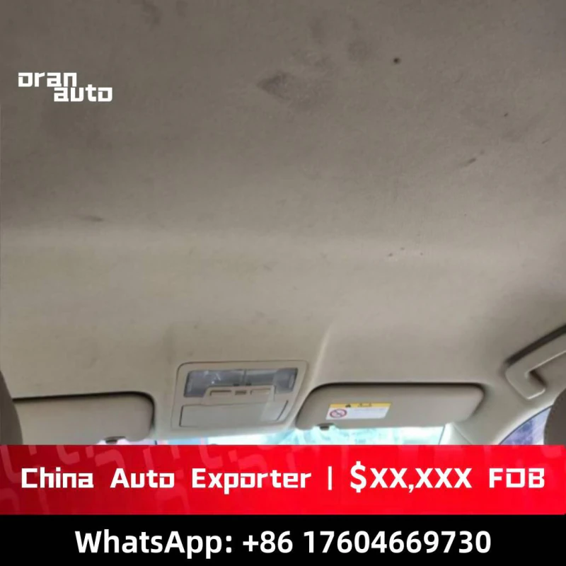 Toyota sedan rear trunk and bumper condition