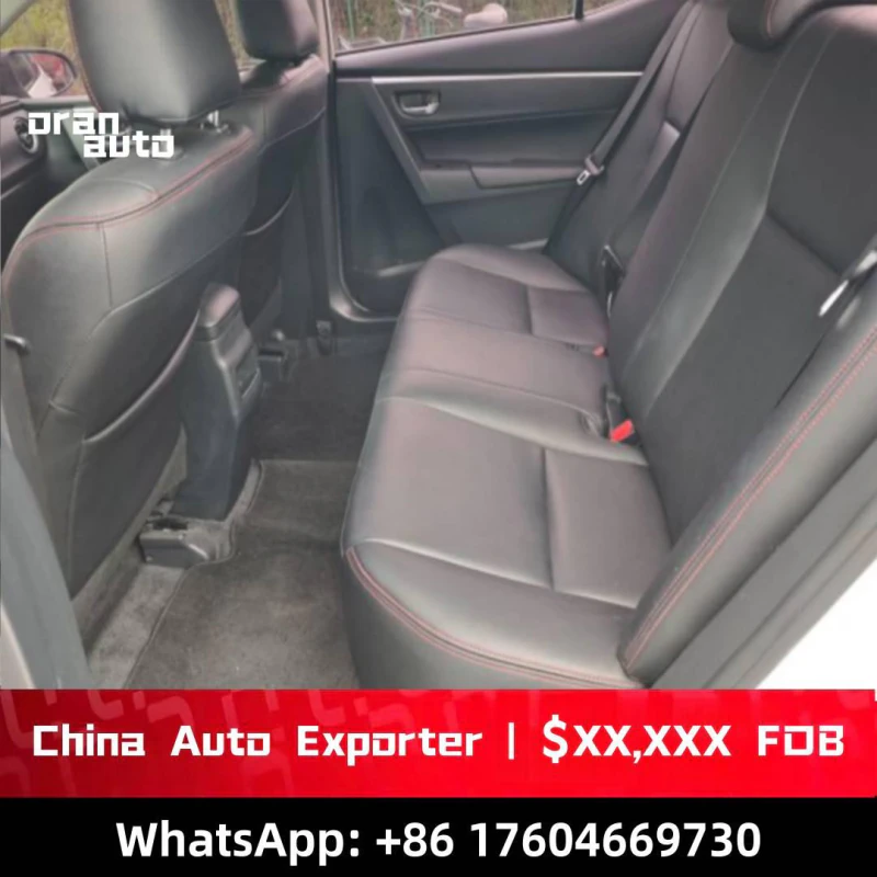 Compact sedan rear seating and cabin layout