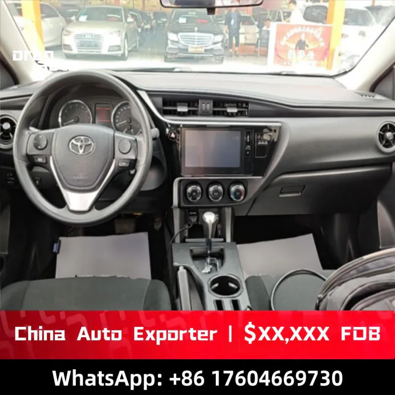 Used 2017 Corolla rear exterior design