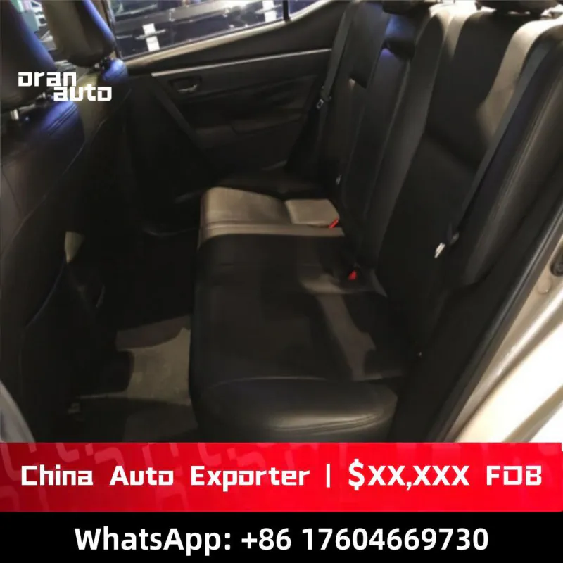 Used Toyota Corolla CVT gearbox and cabin detail
