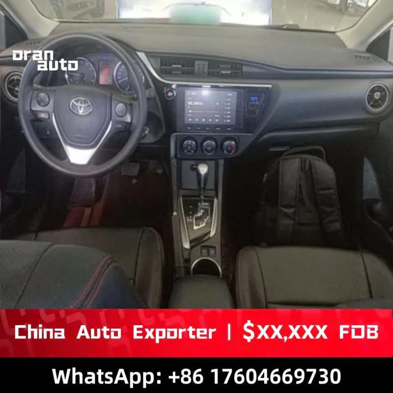 Side profile Toyota Corolla 2017 body lines