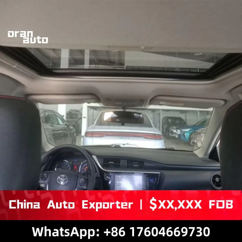 Trunk cargo capacity Toyota Corolla 2017 sedan