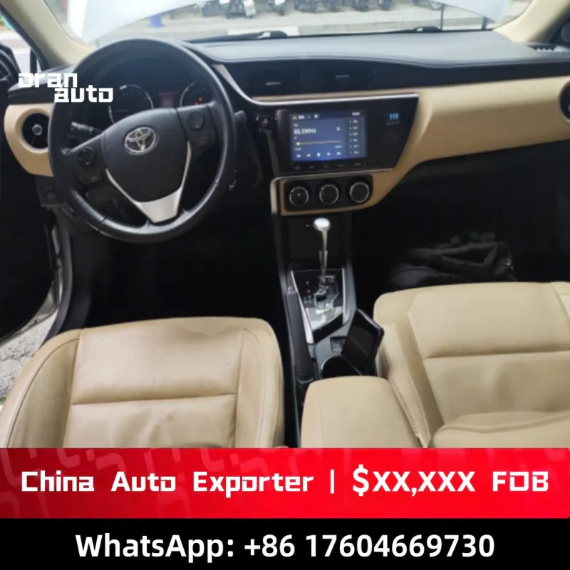 Used 2017 Corolla Sedan side profile