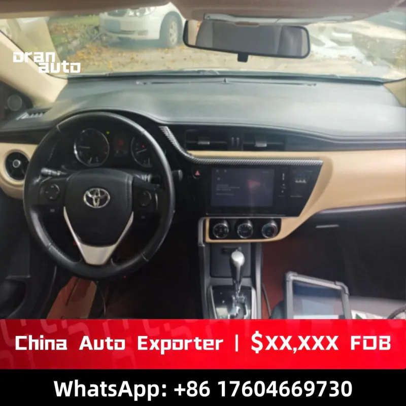 Used 2017 Corolla Sedan side profile design