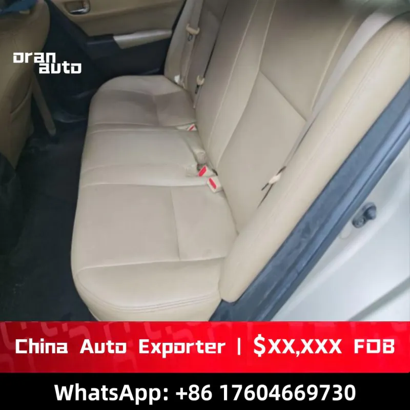 Toyota Corolla Hybrid fabric interior seating