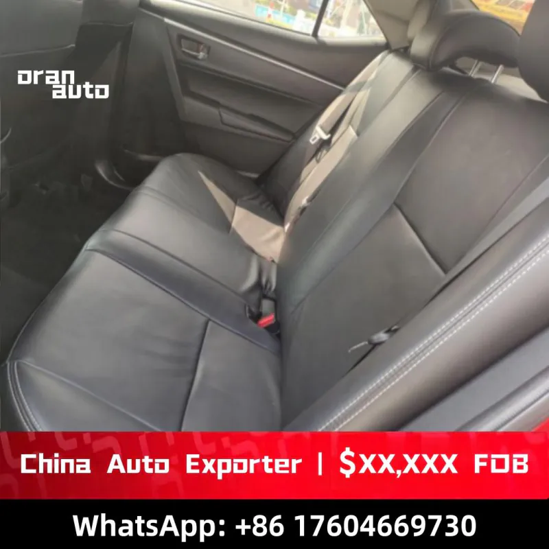 Toyota vehicle cabin and seats