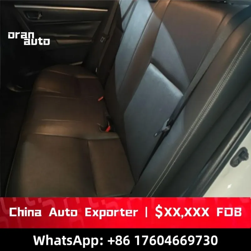 Toyota cabin interior seating area