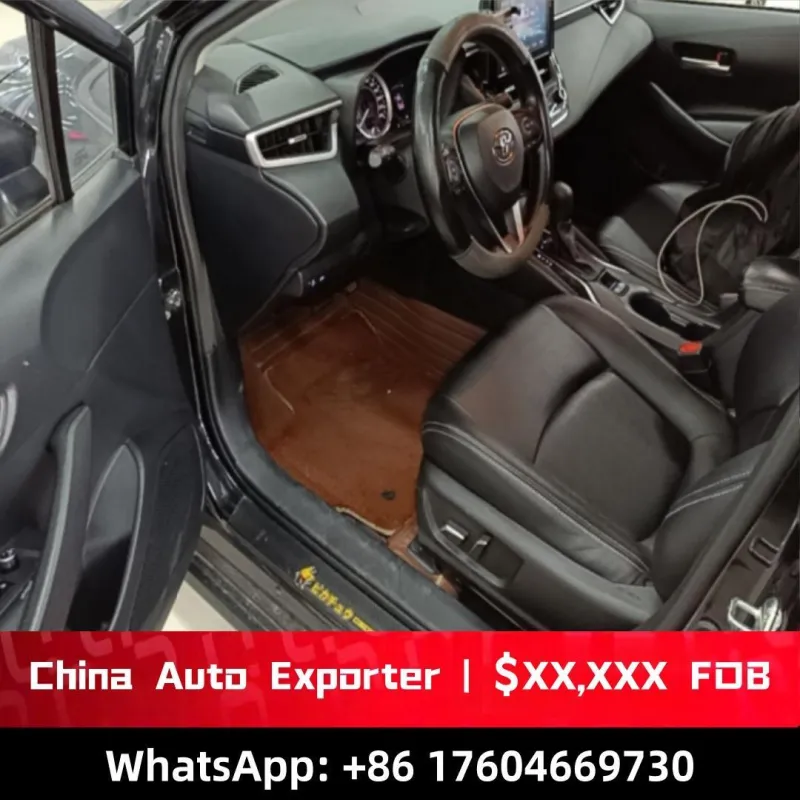 Compact sedan interior seating area
