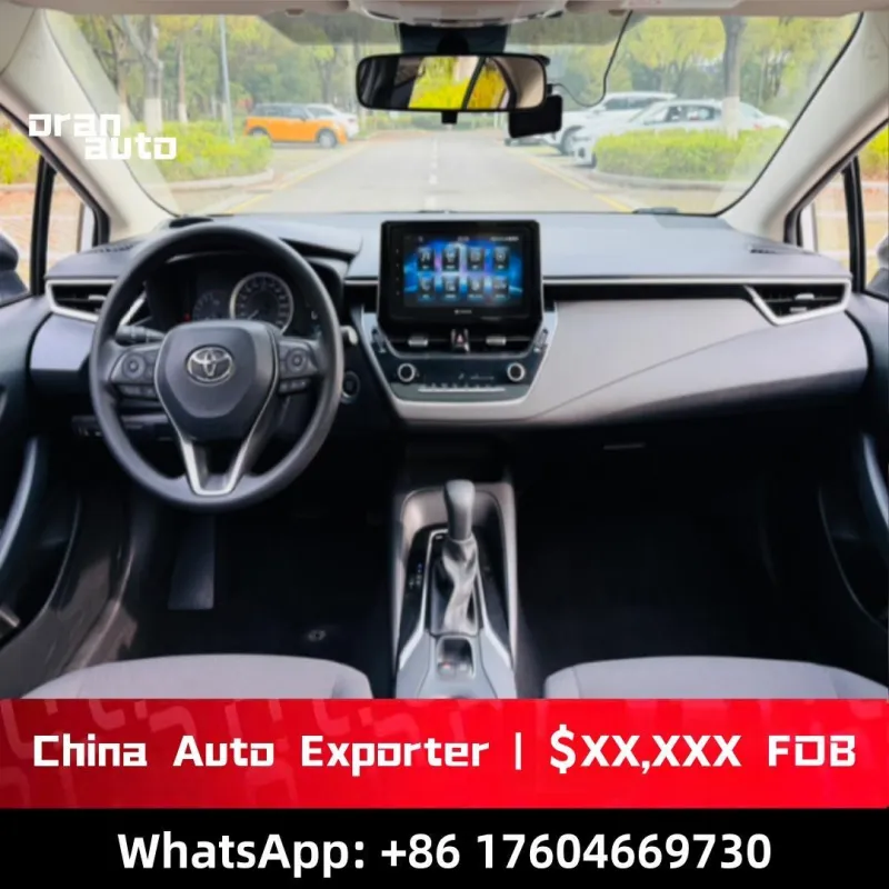 Toyota Corolla dashboard and controls