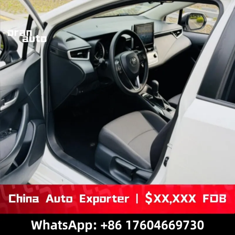 Comfortable compact sedan interior