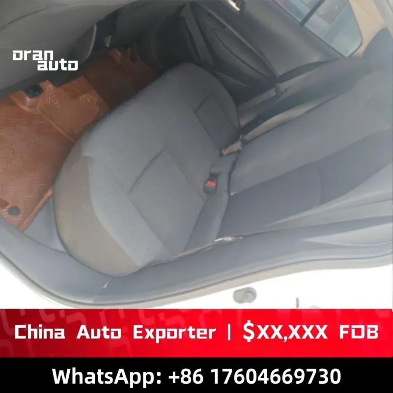 Compact sedan side profile view