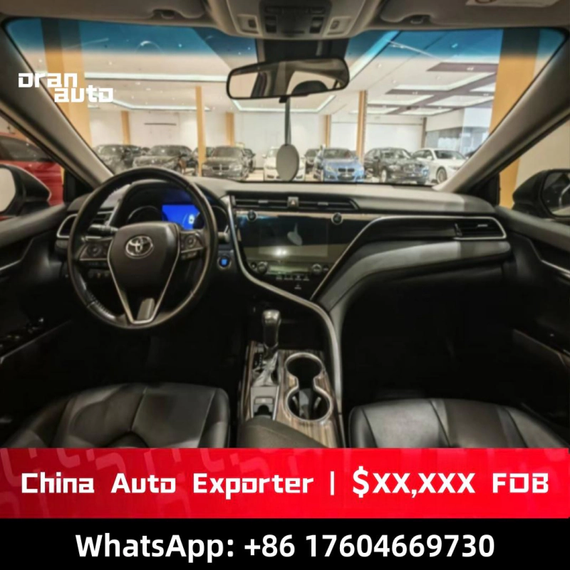 Toyota Camry interior dashboard layout