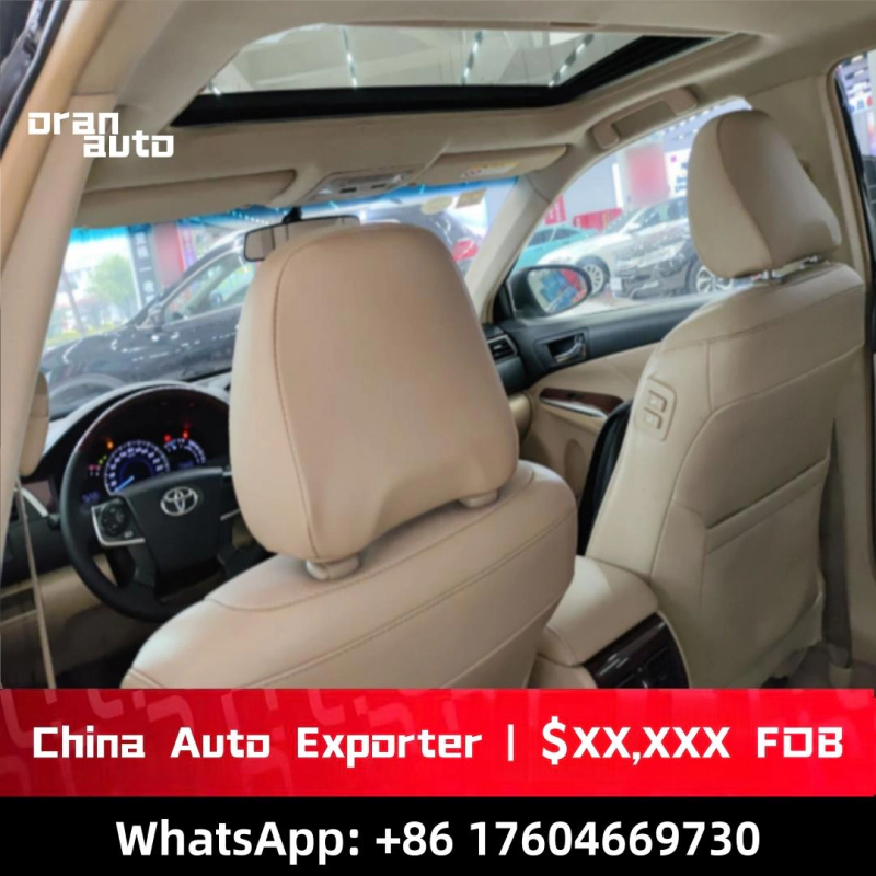 Toyota Camry rear exterior styling details