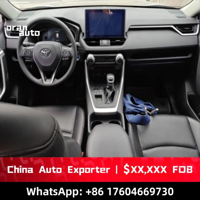 Toyota RAV4 hybrid dashboard and cabin