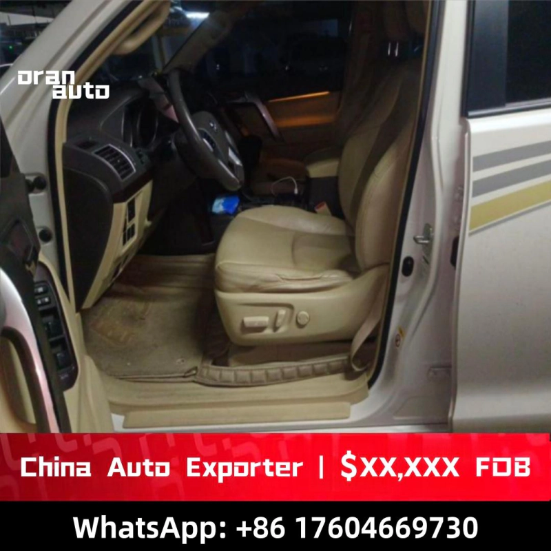 Used 2016 Toyota Land Cruiser Prado side profile SUV body condition