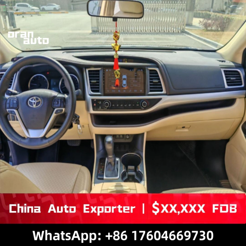 Toyota Highlander side profile SUV