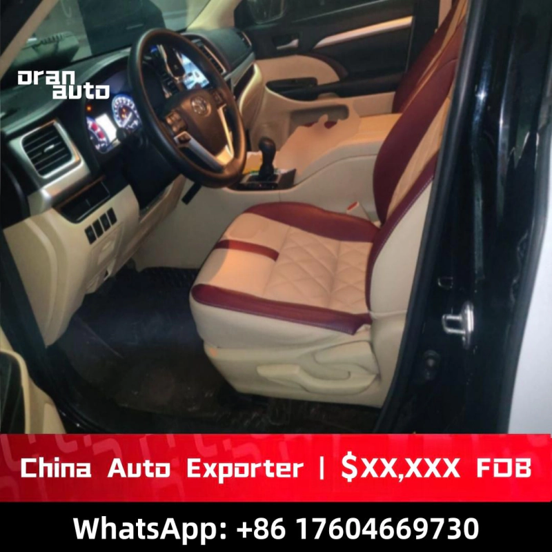 Spacious family SUV interior