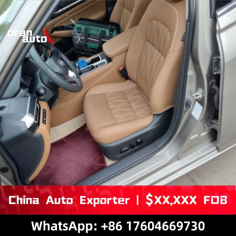 Premium sedan rear passenger seating