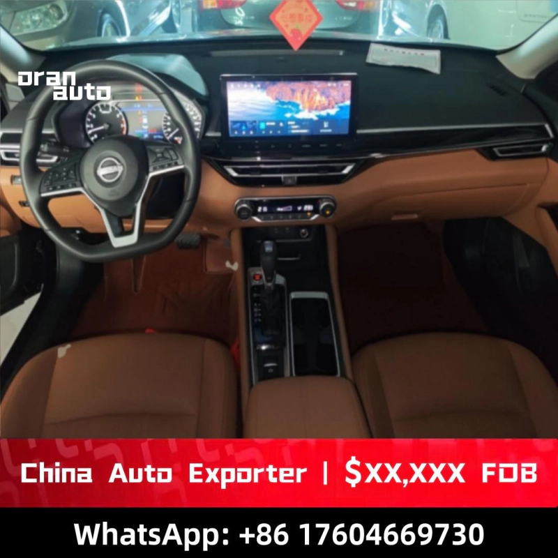 Nissan Altima dashboard and cockpit