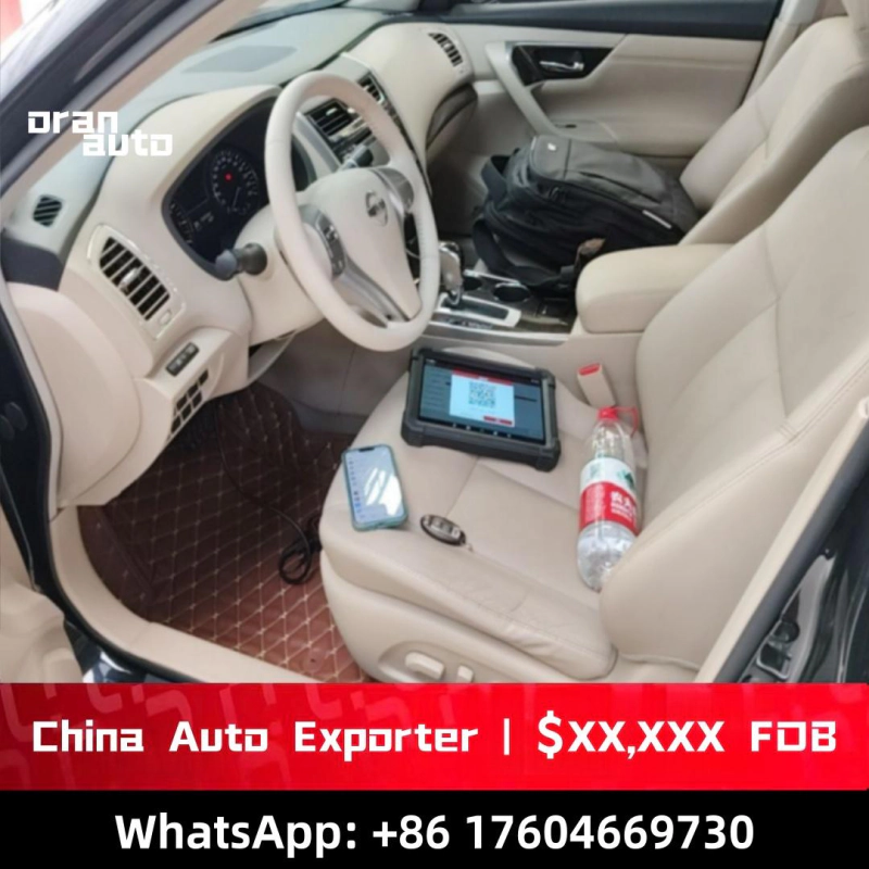 Nissan premium sedan interior leather seats