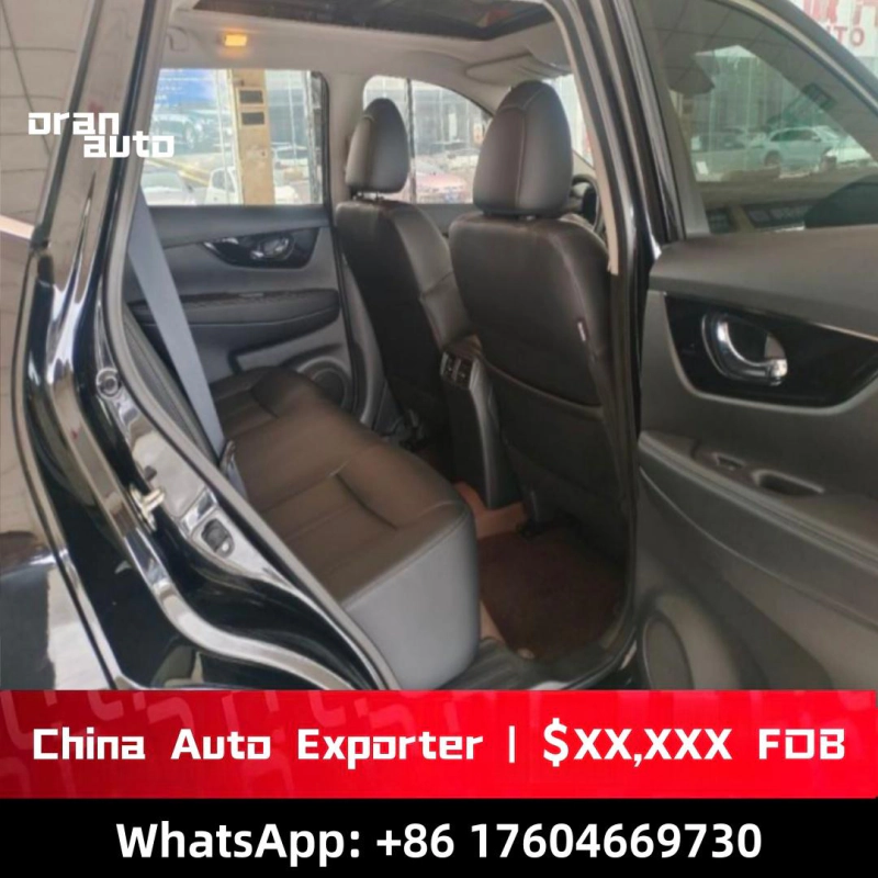 Rear design and cargo space of SUV