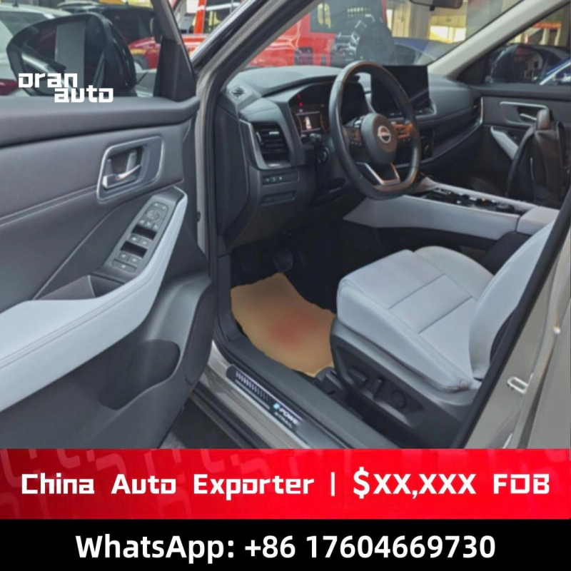 Luxury SUV interior seating and cabin