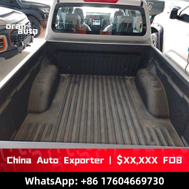 Rear cargo bed and utility pickup design