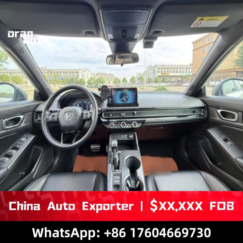 Honda Civic 1.5T CVT sport sedan exterior side profile