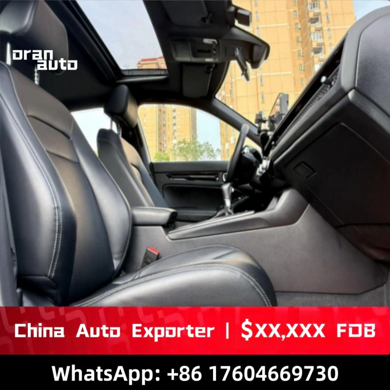 Rear view of Honda Civic export ready sedan