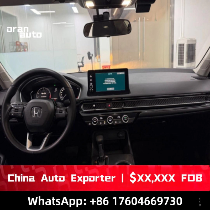 Honda Civic 1.5T CVT exterior side profile view