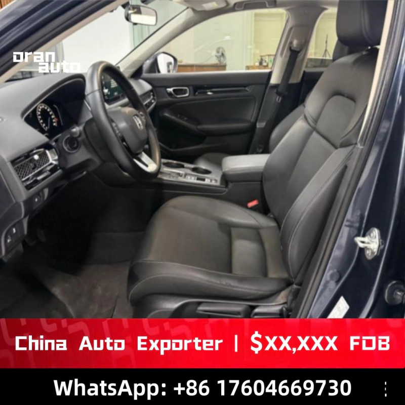 Interior dashboard of Honda Civic CVT comfort sedan