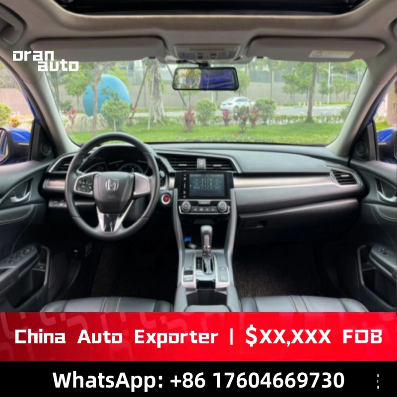 Used 2016 Honda Civic side profile design