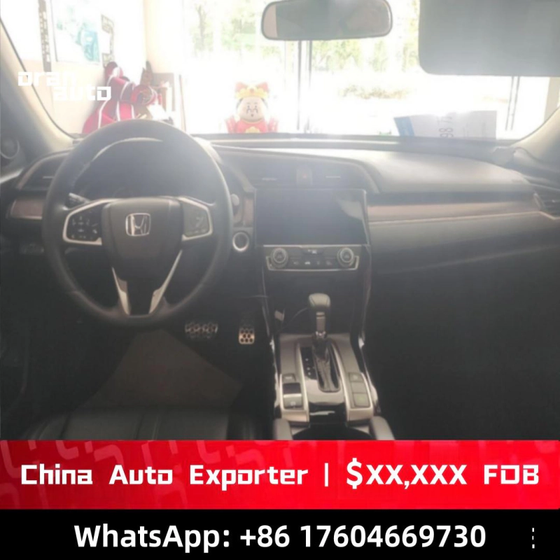 Used 2019 Honda Civic 220TURBO side profile aerodynamic design