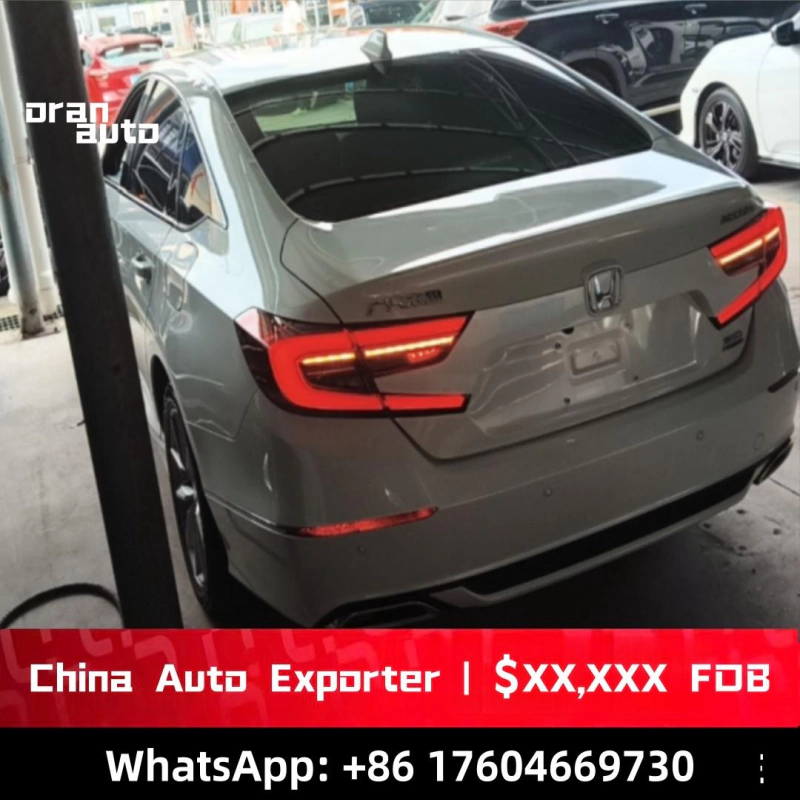 Luxury sedan rear exterior styling details
