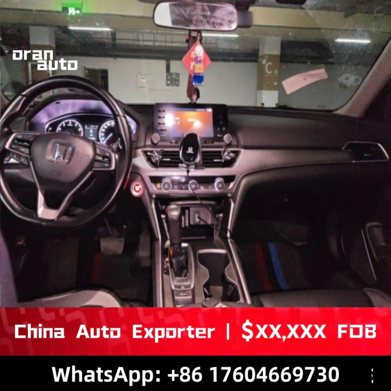 Honda Accord side profile sedan design 2018 model
